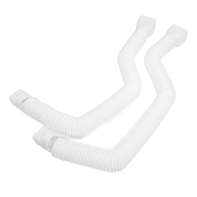 2 Set Gutter Downspout Extension Flexible 21in to 58in Drainage
