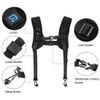 PULUZ Dual Camera Shoulder Harness Quick Release Double Camera Tether