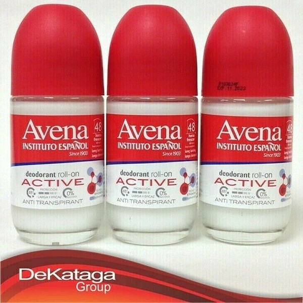 3 ACTIVE ROLL-ON DEODORANTS✅🌬️ BY INSTITUTO ESPANOL