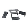 Portable Travel Footrest Black Made in USA