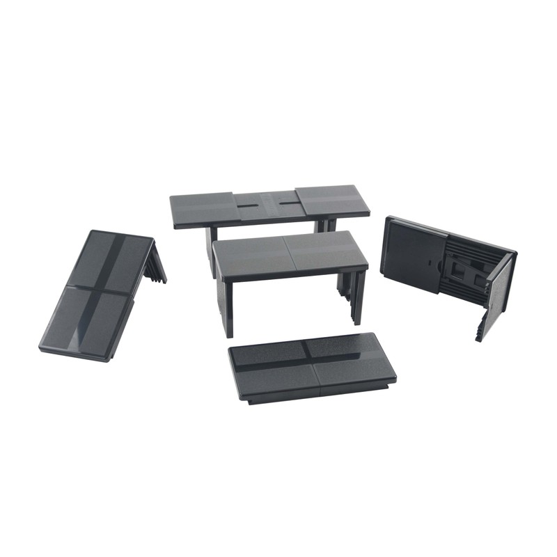 Portable Travel Footrest Black Made in USA