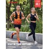 UTOBEST Running Vest Reflective Hydration Backpack with 500ml Water Bottles