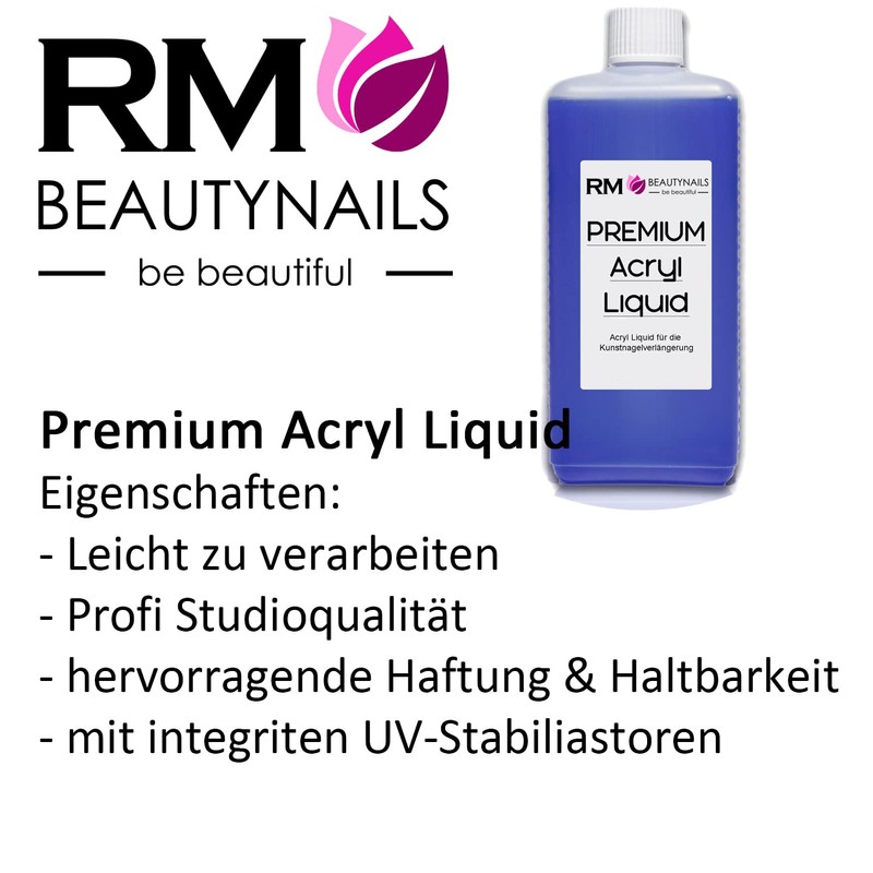 Acrylic Set 1 Nail Set Starter Set 50 ml Liquid