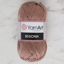 Yarnart Begonia, 100% Mercerized Cotton, 1.76 Oz (50g) / 185 Yrds (169m) Fine Sport: 2, amigurumi Yarn, Summer Yarn (15)