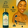 FERIHA Moroccan Liquid Black Soap with Saharan Nila and Eucalyptus