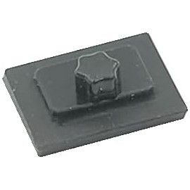 2pk-826885 Compatible with Grate Rubber Feet for Wolf CG Series Gas Cooktop Range Burner Grate Pad Rubber Support Bumpers Also Fit Other Brand Stove