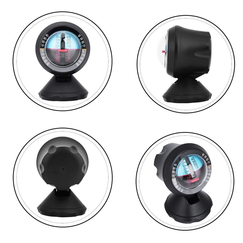 Car Slope Meter Gauge High Sensitivity Protractor Inclinometer Angle Slope