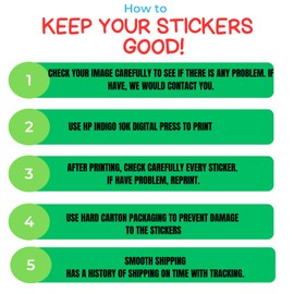 Custom Square Stickers for Business Logo, Custom Square Labels for Candle Jar Coffee, 24 Szies, 30-300 pcs Glossy Water Vinyl Stickers, Upload Your Design (2.5 in)