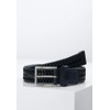 LLOYD Men's Belts 7586 Braided Belt Navy / Blue, navy