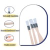 30PCS 1/2 Inch Paint Brush Set Paint Brush Small Paint