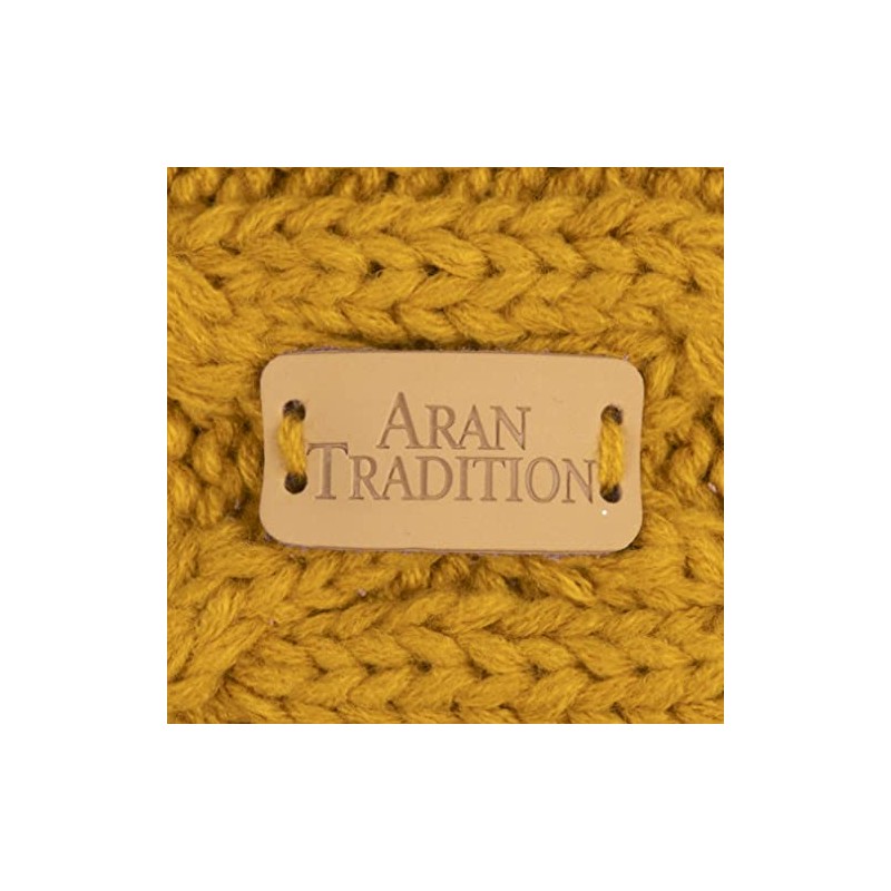 Aran Traditions Cable Knitted Style Headband (Cream)