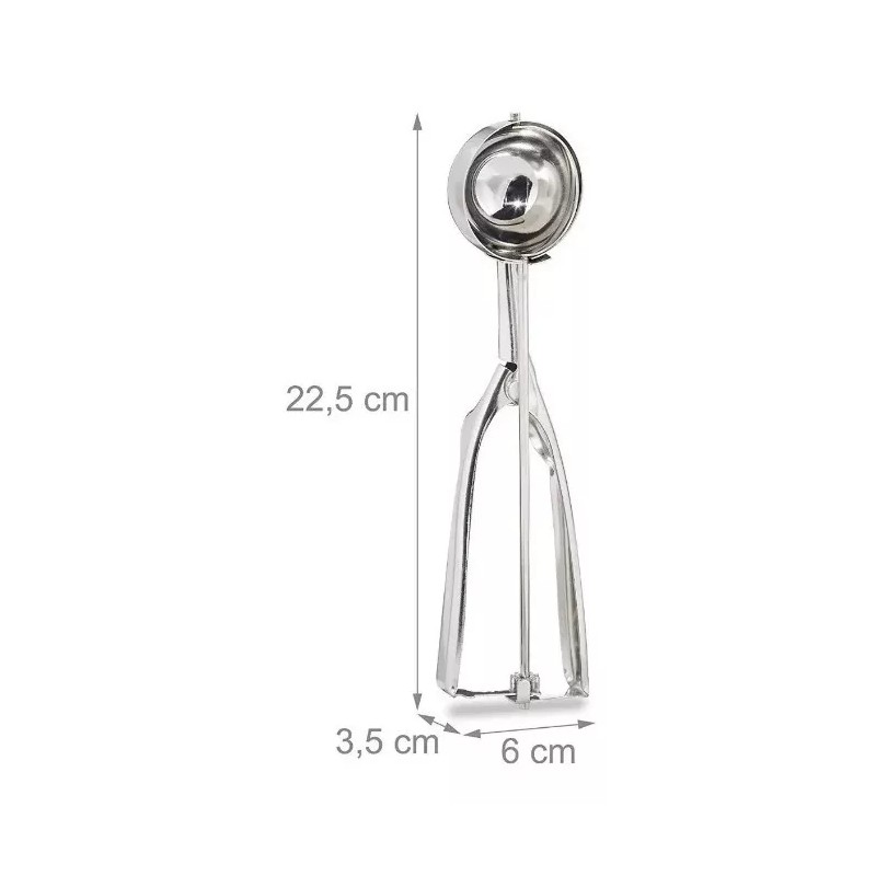 24x7 Cuchara Para Bolas De Helado Nieve Despechador Porcionador