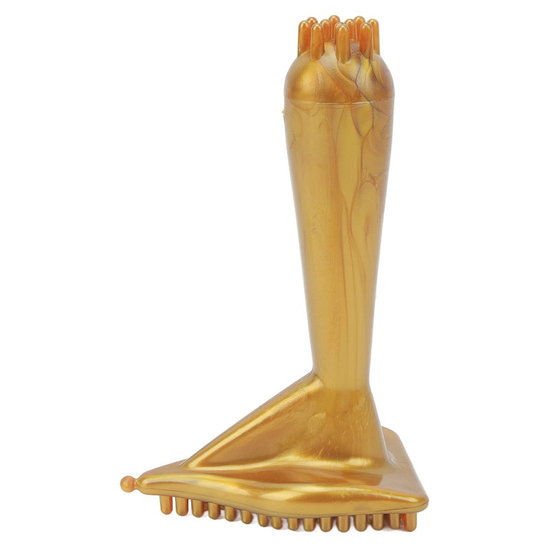 Triangle Meridians Massage Brush Handheld Magnetic Meridians Brush Shaping Scrub