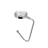 TANOSII Purse Hook Mental Clutch Holder Handbag Rhinestone Hanger for