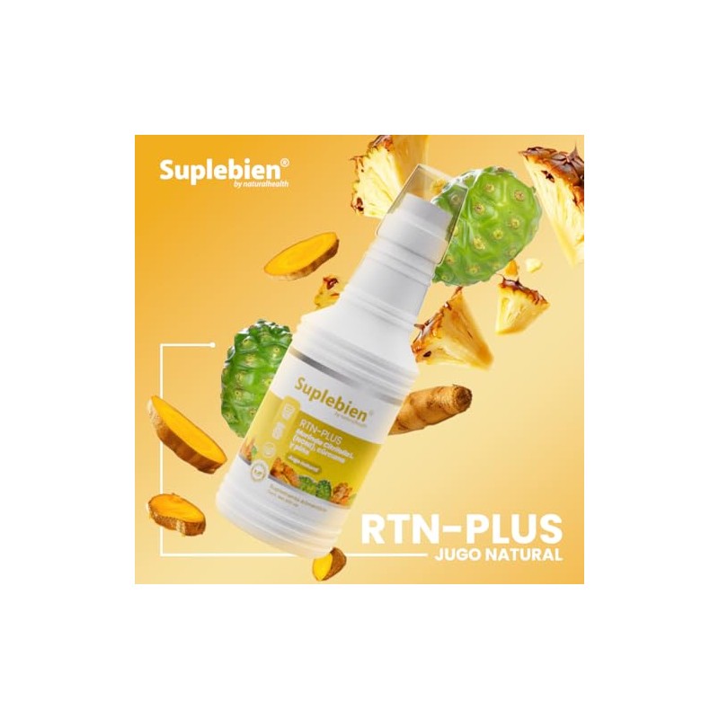 SUPLEBIEN RTN-PLUS Noni, Cúrcuma y Piña, Extracto Natural de Morinda