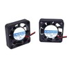 2 Pack 40x40x10MM 4010 12V 2Pin DC Cooling Fan Brushless