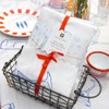 Talking Tables Fabric Large White Tablecloth Made from Recycled Cotton