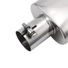 A-KARCK Rectangle Exhaust Tip 2.25" Inlet, Polished Square Exhaust Tailpipe