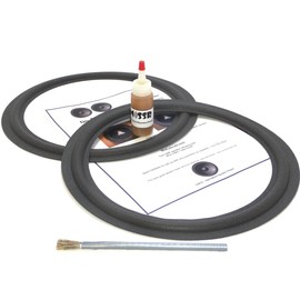 Springfield Speaker 12" Foam Surround Edge Repair Kit - 2 Speaker Kit - Compatible with 128H-1, 4412, 120Ti, 4412A