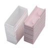 50 Pcs Plastic False Eyelash Storage Box Empty Lash Holder