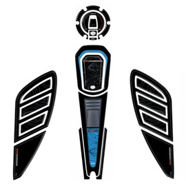 Resin Bike Motorcycle Sticker Kit Compatible with Harley Davidson Pan America Special Blue Protection Motorcycle Tank Protector from Bumps and Scratches Kit Sticker Set 3D Stickers