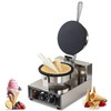 110V Electric Ice Cream Cone Maker 1300W Commercial Waffle Cone