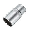 sourcing map 1/2" Drive by 21mm 12-Point Shallow Socket 38mm