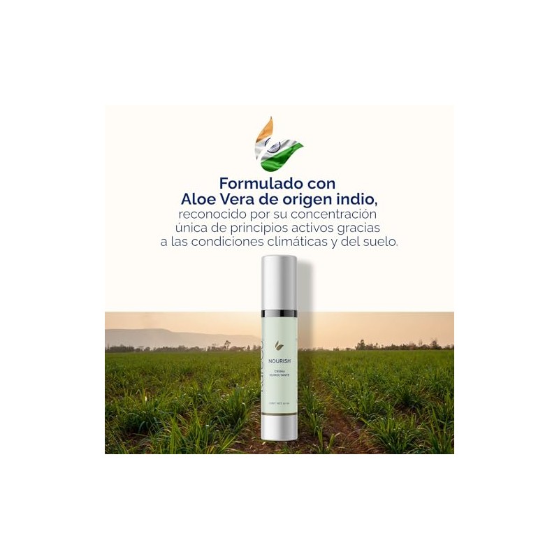 Kareco Nourish Crema Hidratante Facial Resveratrol Acido Hialuronico Hidrata Profundamente
