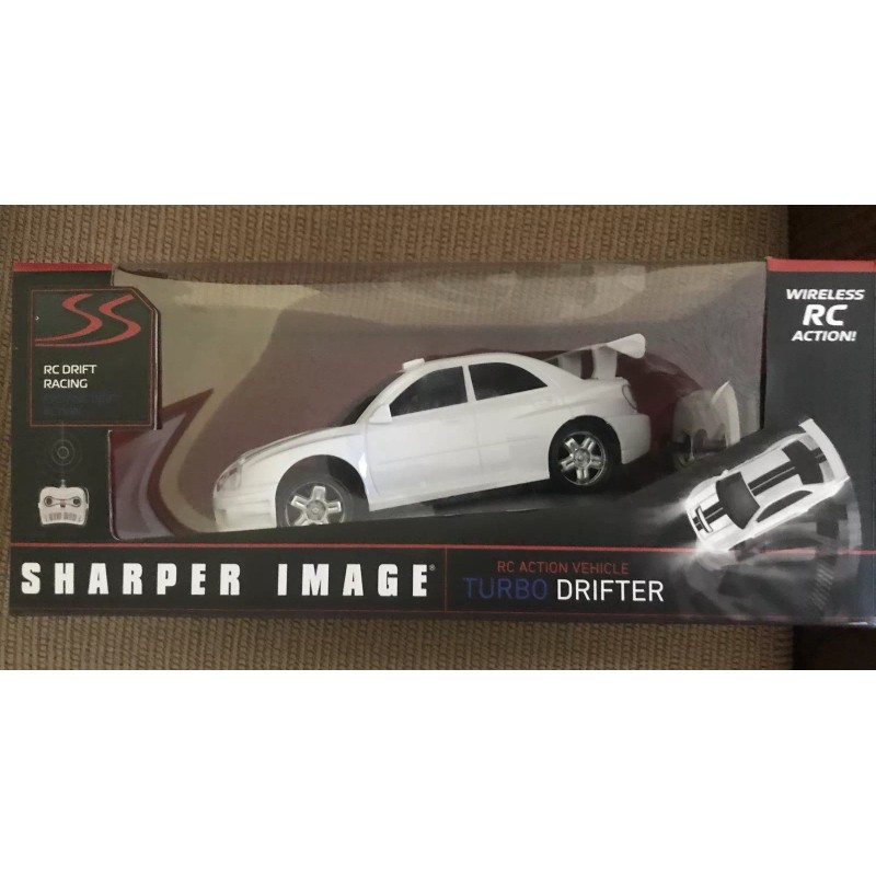 Sharper Image White Sharper Image Turbo Remote Control Drifter Car
