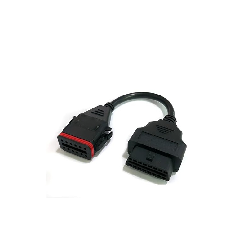 PARANNIC OBD2 Diagnostic Cable for Komatsu 12 Pin for Cummins