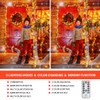 MZD8391 Color Changing Christmas String Lights Outdoor Indoor, 108FT 300