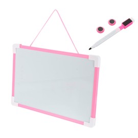 GRIRIW 1 Set Erasable Message Board White for Kids Small Laptop Computer Easels Toddlers Wall Hanging Writing Sketch Pad Child Portable Notes, Pink, 29X19X1CM (TIJK15MC08IT0GY43PM912Z)