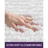 DEXI Bathroom Rug 16x24, Super Soft Thick Chenille Absorbent Bath