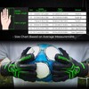 Sportout Goalie Gloves, Goalkeeper Gloves with Finger Protection, Soccer Gloves,