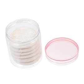 Beavorty 2pcs Loofah Makeup Remover Powder Facial Cleaning Pads for Gentle Daily Cleansing and Exfoliation Sponges for Home and Salon Use Reusable and Moisturizing