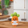 MMNHJHUT Funny Mini Positive Potato,3 Inch Positive Crochet Carrot Toy,Soft