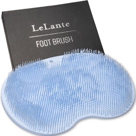 【anan掲載モデル】 Foot Brush Foot Washing Mat Foot Odor Deodorant Foot Massage Brush Body Brush Foot Odor Antibacterial Callus Care Foot Massage Blue