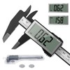 HARDELL Caliper Measuring Tool 6 Inch,Vernier Caliper Digital Micrometer with