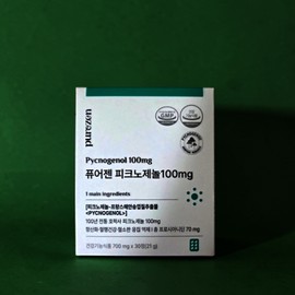 Puregen Pycnogenol 30 tablets 1 box 540401 / 퓨어젠 피크노제놀 30정 1박스 540401
