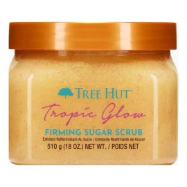 Tree Hut Exfoliante, Crema Y Gel De Baño Piel Radiante 3 Pzs