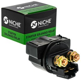 NICHE Starter Solenoid Relay Switch for Kawasaki 27010-0766 Bayou 300 Brute Force 750 Prairie 360