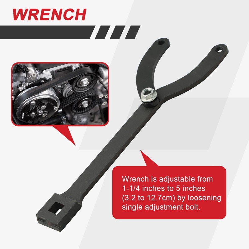 DASBET Variable Cylinder Spanner Wrench Set 15Pcs Adjustable Pin with