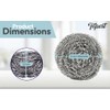 Topest Stainless Steel Scourer | 6 Pack | Muti-Purpose Dish