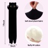 MUFEIRUO Long Cat Plush,50CM Long Cat Stuffed Animals Soft Black