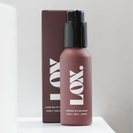 LOX. 100% Natural Hair Oil | Frizz Control, Scalp Care, Repair & Hydration | For Thick, Coarse, Porous Hair | Black Castor, Rosemary & Argan Oils, Shea Butter & Vitamin E
