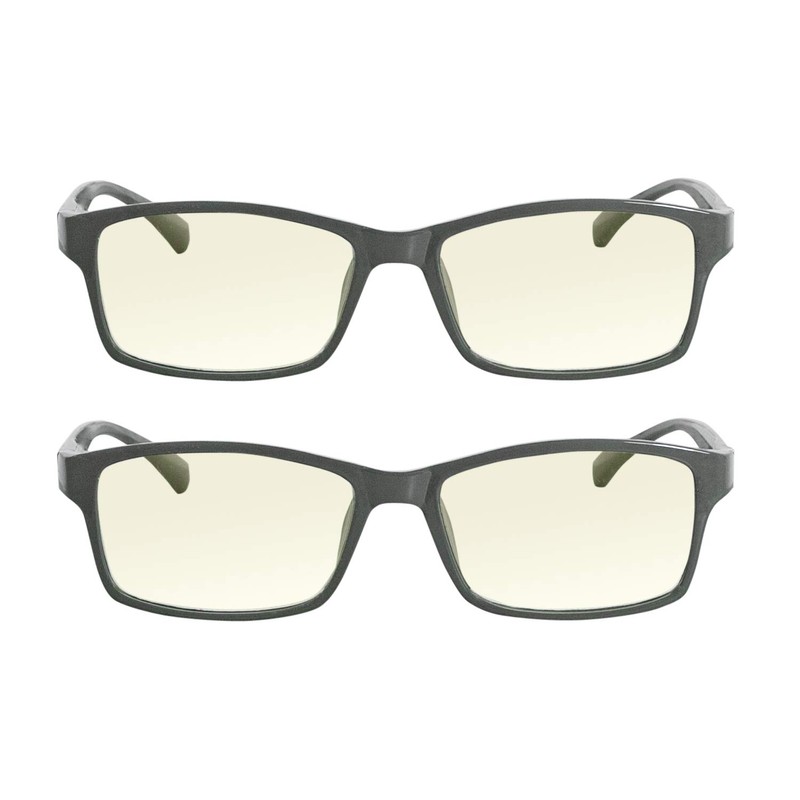 TruVision Readers Computer Reading Glasses 9601-2-GRAY-250