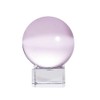 LONG SHENG 50mm(2 inch) Magic Crystal Ball Free Glass Stand