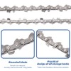 Mini Chainsaw Chain, 2 Pieces 4 Inch Chainsaw Chain, 28