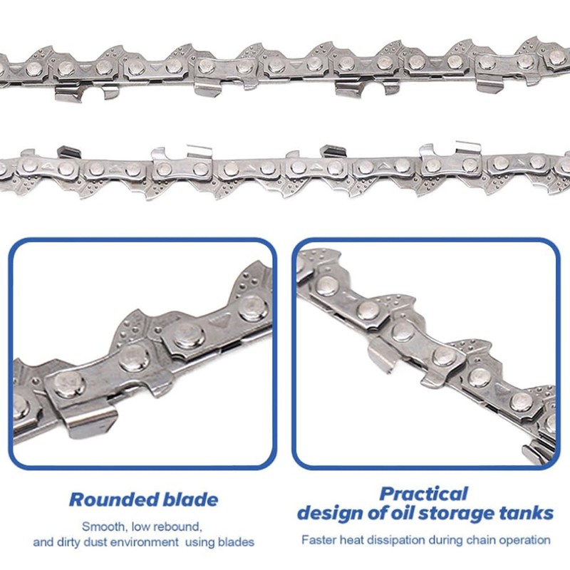 Mini Chainsaw Chain, 2 Pieces 4 Inch Chainsaw Chain, 28