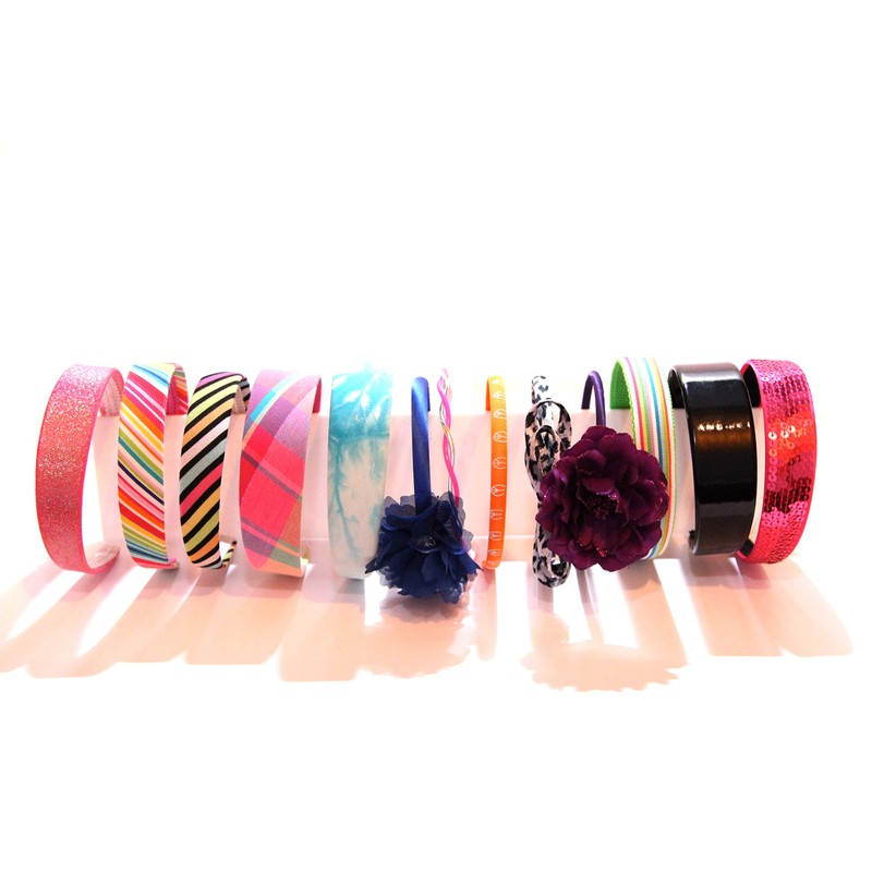 The Ultimate Headband Holder - Acrylic Hairband and Ear Display